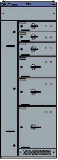 Fixed separation panel scheme